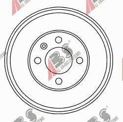 БАРАБАН ТОРМОЗНОЙ VW GOLF II III SYNCRO 85-97