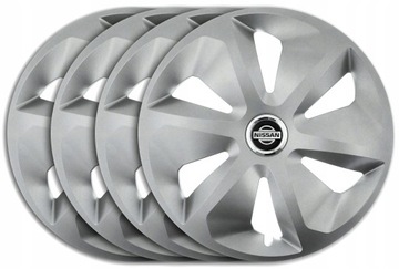 КОЛПАКИ 13'' NISSAN - SUNNY N14 ALMERA SREBRNE RCS