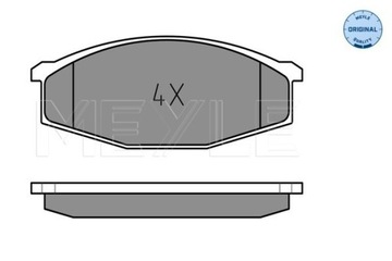 КОЛОДКИ HAM. NISSAN P. PATROL GR -97 0252086316