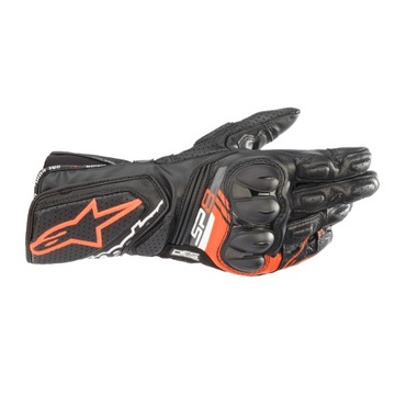 ПЕРЧАТКИ ALPINESTARS SP-8 V3 BLACK/FLUO RED 3XL