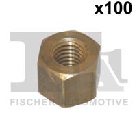 FISCHER ГАЙКА M8 6KT SW13 H=11 CU /100 ШТ/ SW13 H=11 BRAZ