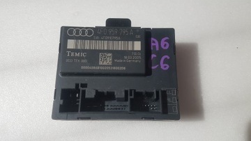 4F0959795A БЛОК УПРАВЛЕНИЯ КОМФОРТА ДВЕРЬ AUDI A6 C6 4F