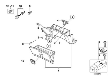 РУЧКА БАРДАЧКА BMW E36 51458398142