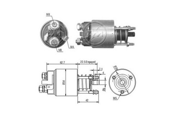 ERA ZM5395 ВЫКЛЮЧАТЕЛЬ ЭЛЕКТРОМАГНИТНЫЙ, СТАРТЕР