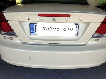 VOLVO C70 II КАБРИОЛЕТ НАКЛАДКА ХРОМ ХРОМOWANA КРЫШКА