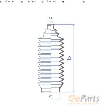 ЗАЩИТА СТАБИЛИЗАТОРА ПОВОРОТНИК MITSUBISHI COLT/ECLIPSE/GALANT