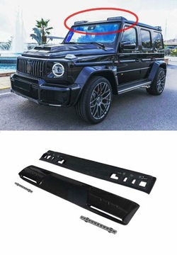 АНТИКРЫЛО LED (СВЕТОДИОД ) MERCEDES G-KLASA W464 W463A KARBON