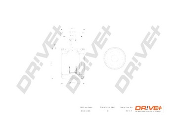 DRIVE+ ФИЛЬТР МАСЛА HONDA БЕНЗИН 2.2 93-97 ACC ORD V