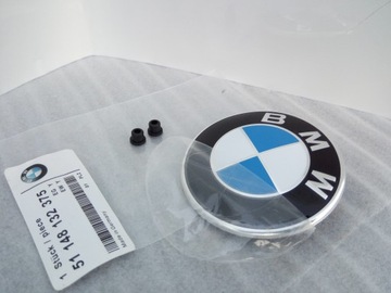 ЛОГОТИП ЗНАЧЕК BMW E36 82MM ЗАД КРЫШКА COMPACK DEMMEL MADE IN GERMANY