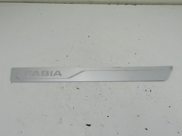 НАКЛАДКА ПОРОГА SKODA FABIA III 6V0853814C