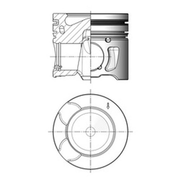 ПОРШЕНЬ KOLBENSCHMIDT 41703600