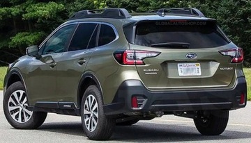 SUBARU OUTBACK 2020+ НАКЛАДКА ХРОМ NA КРЫШКУ БАГАЖНИКА