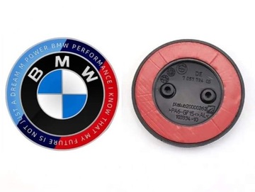 ЭМБЛЕМА BMW 82MM 2 ПИНЫ BMW: E63 F06 F07 F10 F11 F12 F13 E81 E87