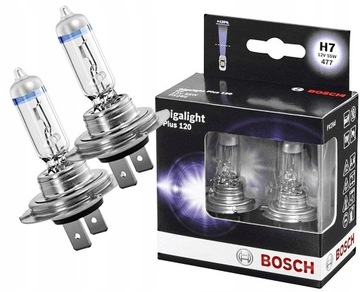 BOSCH GIGALIGHT +120% ЛАМПОЧКИ H7 12V 55W 2 ШТУКИ