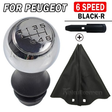 6-BIEGOWA РУЧКА ПЕРЕКЛЮЧЕНИЯ ПЕРЕДАЧ ДЛЯ PEUGEOT 106 206 301 306 406 107 307 406 3008