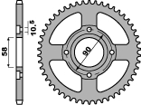 PBR ЗУБЧАТКА ЗАДНЯЯ 279 44 C45 (ZAMIENNA Z 4668 44 JTR273.44) (ŁAŃC. 520) ()