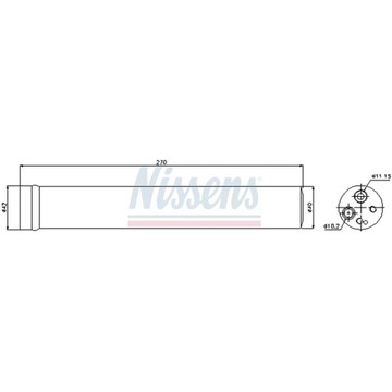 ОСУШИТЕЛЬ, КОНДИЦИОНЕР NISSENS 95504