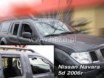 NISSAN NAVARA PICK UP D40 2005-2014R ОБТЕКАТЕЛИ HEKO