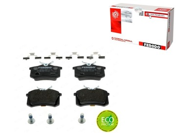 КОЛОДКИ ТОРМОЗНЫЕ ЗАД DS DS 3 DS 3 AUDI A1 A1 CITY CARVER A2 A3 A4 B5