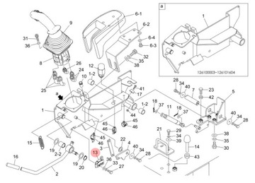 ЗАМОК ПОДЛОКОТНИКА T 1654011330 TAKEUCHI TB260 TB290