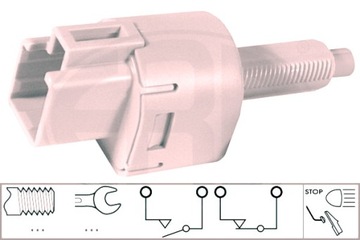 ERA ВЫКЛЮЧАТЕЛЬ СВЕТА СТОП CITROEN PEUGEOT - MITSUBISHI - TOYOTA