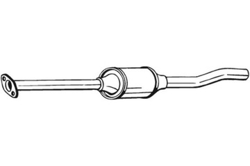 BOSAL КАТАЛИЗАТОР AUDI A3 SKODA OCTAVIA II VW EOS GOLF PLUS V GOLF V