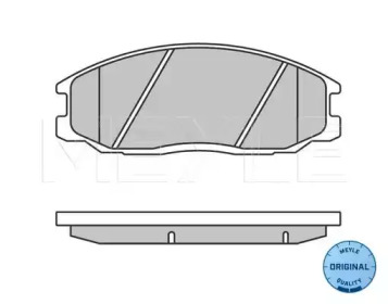 КОЛОДКИ ТОРМОЗНЫЕ SSANGYONG HYUNDAI MEYLE