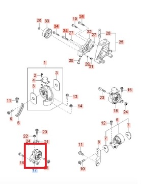 OEM ПОДУШКА ДВИГАТЕЛЯ 219103F800 DO KIA OPIRUS