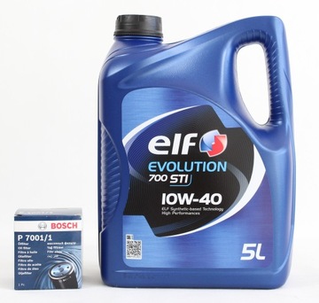 Elf evolution 700 sti 10w40 5l oil filter nissan, buy