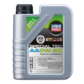 LIQUI MOLY МАСЛО LIQUI MOLY 0W20 1L SPECIAL TEC AA