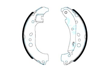 SAMKO КОЛОДКИ ТОРМОЗНЫЕ КОМПЛЕКТ