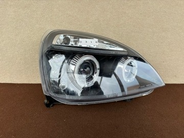 RENAULT CLIO 2 II ПРАВОЕ ФАРА ПЕРЕД ТЮНИНГ LED (СВЕТОДИОД ) JUNYAN HU195-HL D310