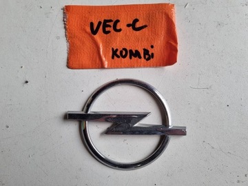 OPEL VECTRA C EMBLEM ABZEICHEN LOGO KOFFERRAUMDECKEL ZURÜCK CHROM 24467407 UNIVERSAL