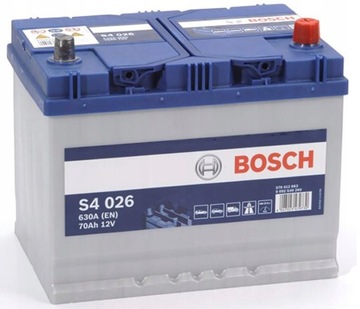 АКУМУЛЯТОР BOSCH 12V 70AH/630A S4026