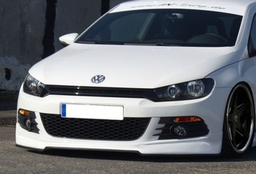 ЧЕРНЫЙ ГЛЯНЕЦ ПЕРЕДНИЙ БАМПЕР SPOILER/SPÓDNICA/FALBANA DO VW SCIROCCO 3 200