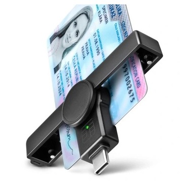 KARTENENLESER KARTEN TACHOGRAPH TACHO DES FAHRERS DES FAHRERS USB-C ANDROID + PROGRAMM