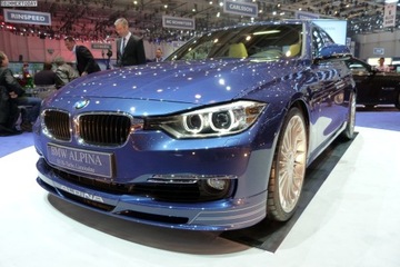 BMW F30 F31 ALPINA СПОЙЛЕР ПЕРЕДНЯЯ