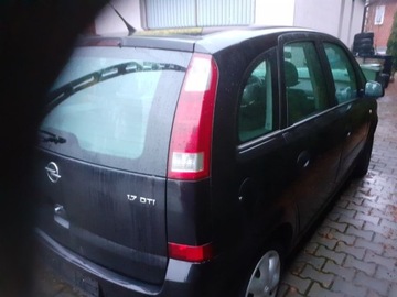 OPEL MERIVA A РЕСТАЙЛ 2005 БАМПЕР ЗАДНИЙ ЧЕРНЫЙ ==KALISZ==WYSYŁKA==