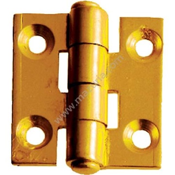 SCHARNIER WINDSCHUTZ- 25X22 MM MESSING