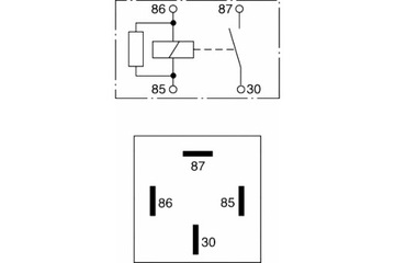 BOSCH РЕЛЕ ТОКА РАБОТЫ V A 30A 12V LICZBA BIEGUNÓW 4 ШТУКИ