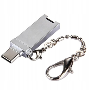 МИНИ ALUMINUM ALLOY USB 2.0 FEMALE TO USB-C /