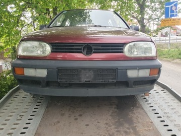 БАМПЕР ПЕРЕД ПЕРЕДНИЙ 4D VW GOLF III 96R 1.3 BENZ CHB 4 DRZWIOWY