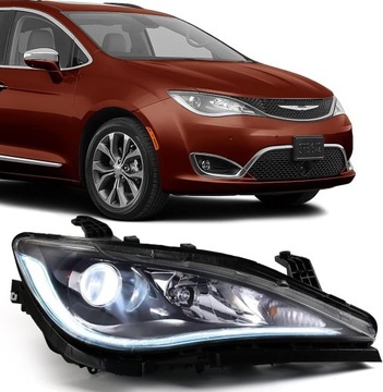 CHRYSLER PACIFICA 2017-2021 РЕФЛЕКТОРЫ КСЕНОН ФАРА ЛЕВАЯ ПРАВОЕ КОМПЛЕКТ LED (СВЕТОДИОД )