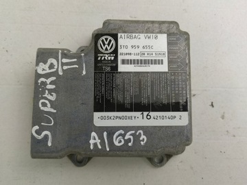 МОДУЛЬ ПОДУШЕК AIRBAG SKODA SUPERB 3T 3T0959655C