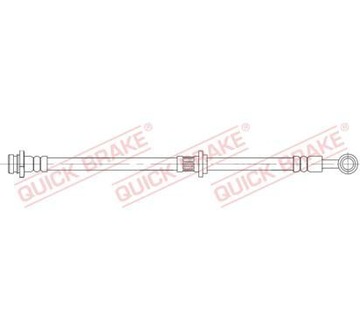 QUICK BRAKE ПАТРУБОК HAMULC ELAST BRAKE HOSE