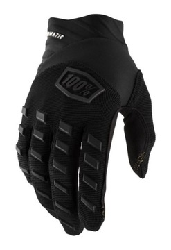 100 PROCENT HANDSCHUHE AIRMATIC BLACK/CHARCOAL FARBE SCHWARZ GRÖSSE M