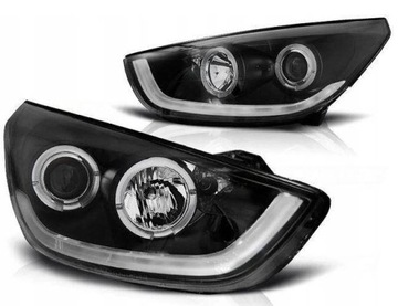 ФОНАРИ HYUNDAI TUCSON IX35 10-13 LED (СВЕТОДИОД ) TUBE BLACK