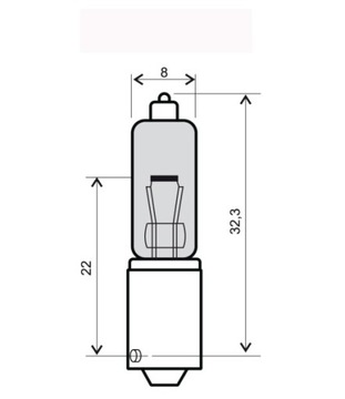 ЛАМПОЧКА MOTO 10PZ 12V/21W 90° RMS246510015