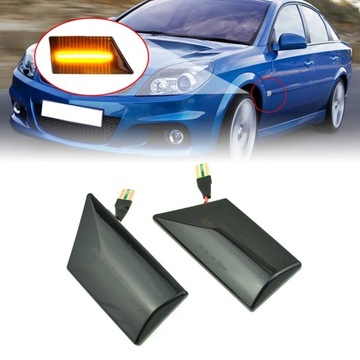 ДЛЯ OPEL VECTRA C 2002-2008 SIGNUM 2003 2004 2005 2006 2007 2008 LED (СВЕТОДИОД ) DYNAMI