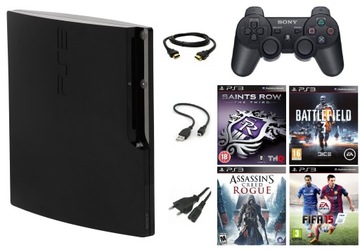 Konsolė sony playstation 3 ps3 super slim 500 gb 🏷️ 168